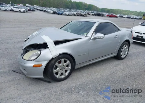 2004 Mercedes-Benz Slk 230 Kompressor from USA, damaged, VIN WDBKK49F74F297867